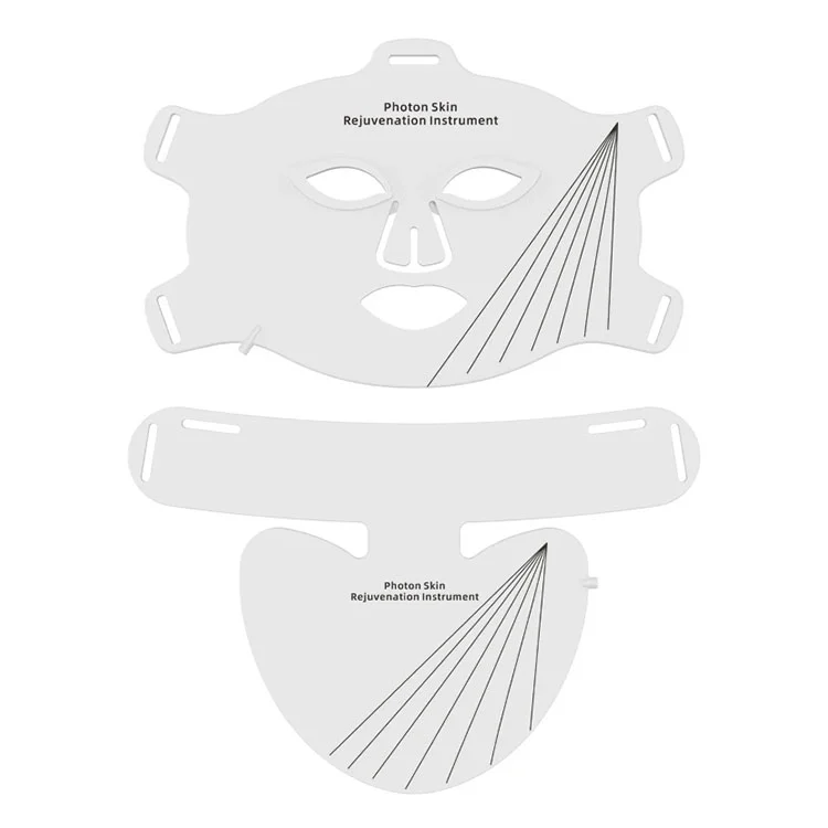 Instrumento de belleza facial con luz roja